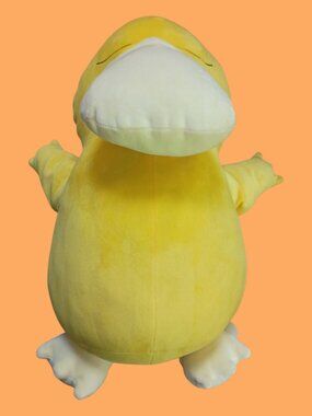 Big Psyduck Pokemon Plush Rare Size ~22" tall